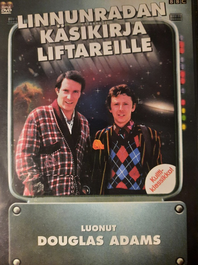 Douglas Adams: Linnunradan käsikirja liftareille (1981) 2DVD