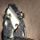 LASINEN MINIATYYRI KISSA, PEILIALUSTALLA - pikkukuva 2