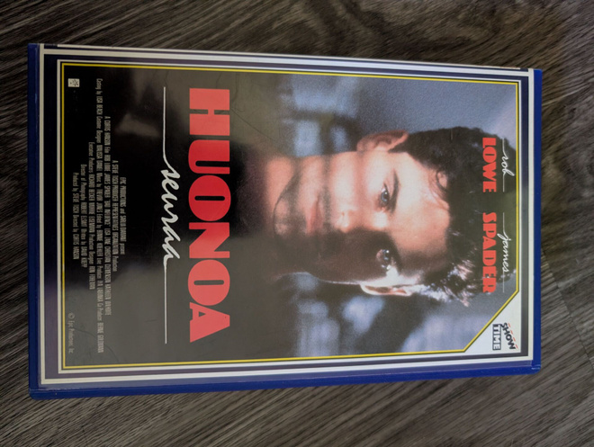 Huonoa seuraa vuokra VHS