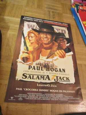 VANHA ORIG ELOKUVAJULISTE SALAMA JACK
