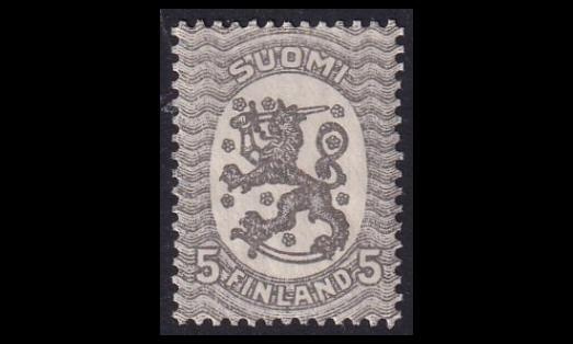 89 ** M-17 5p harmaa (1919)