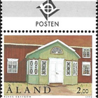 Åland 1998 Kuisteja 2,00 mk välilöpari logo ** LaPe 146 - pikkukuva 1