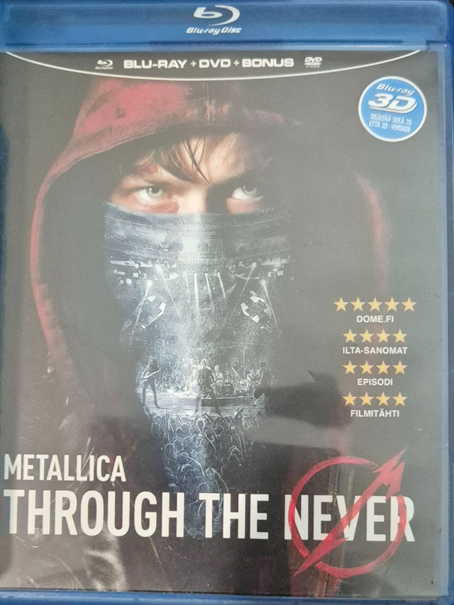 Metallica - Through the never (2013) -Blu-Ray