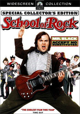 School of Rock 2003 Jack Black rock komedia klassikko -SUOMI