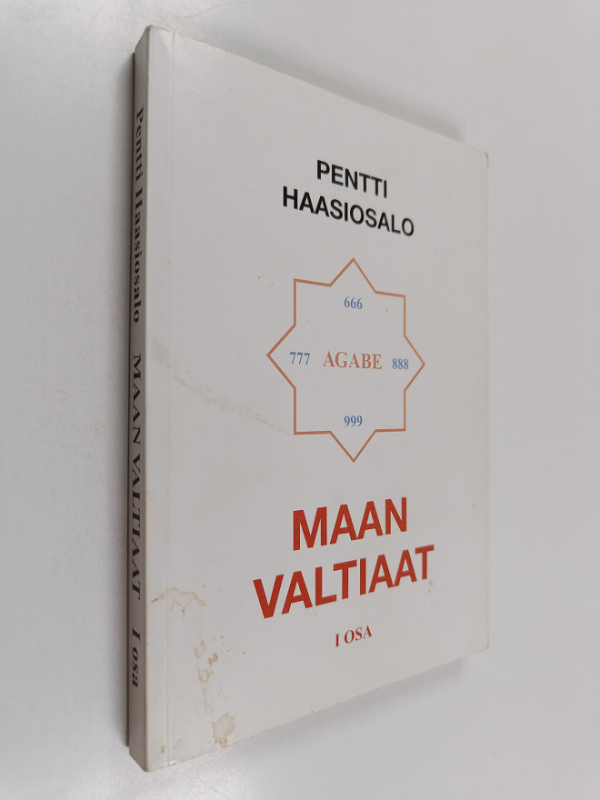 Pentti Haasiosalo : Maan valtiaat 1 osa (signeerattu, tek...