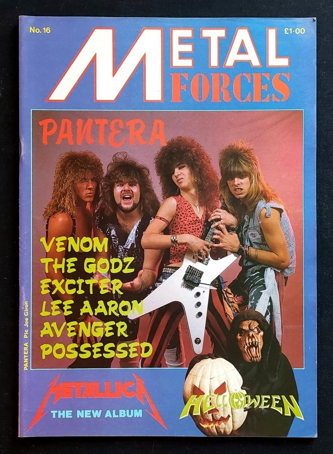Metal Forces 1986 : Pantera , Metallica , Helloween