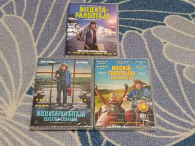 Mielensäpahoittaja elokuvat 3kpl DVD