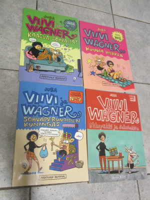 VIIVI JA WAGNER - 4 ALBUMIA