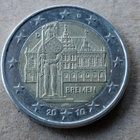 Saksa Bremen 2010 erikoiseuro 2 € - pikkukuva 1
