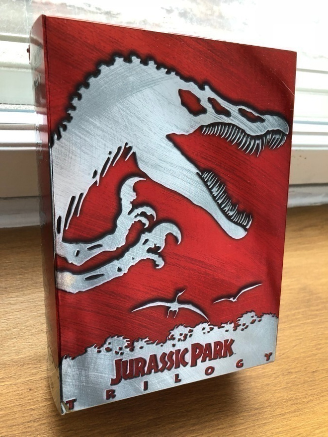 Jurassic park trilogy (huom : alue 1) - DVD