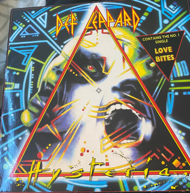 Def Leppard: Hysteria -paketti: LP (1987) + 3dvd