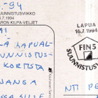 Lapua. Rastiviikko . erikoisleima Lapua 16.7.1994 .e320 - pikkukuva 2