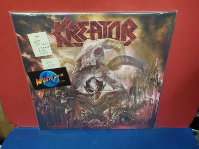KREATOR - GODS OF VIOLENCE UUSI GER 2025 2LP