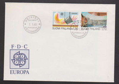 FDC 1983 Eurooppa-merkit