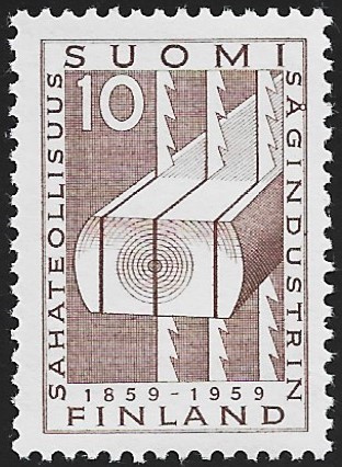 1959 Sahateollisuus 10 mk ** LaPe 506