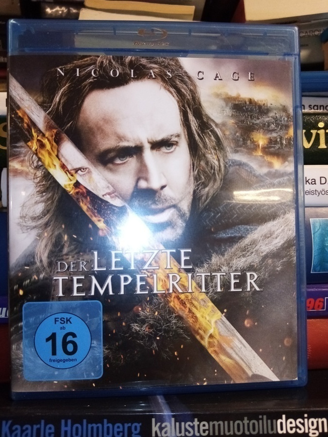 Blu-ray Viimeinen temppeliherra ( SIS POSTIKULU )