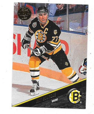 1993-94 LEAF #215 Ray Bourque , Boston Bruins