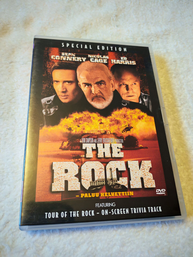 DVD The Rock - Paluu helvettiin