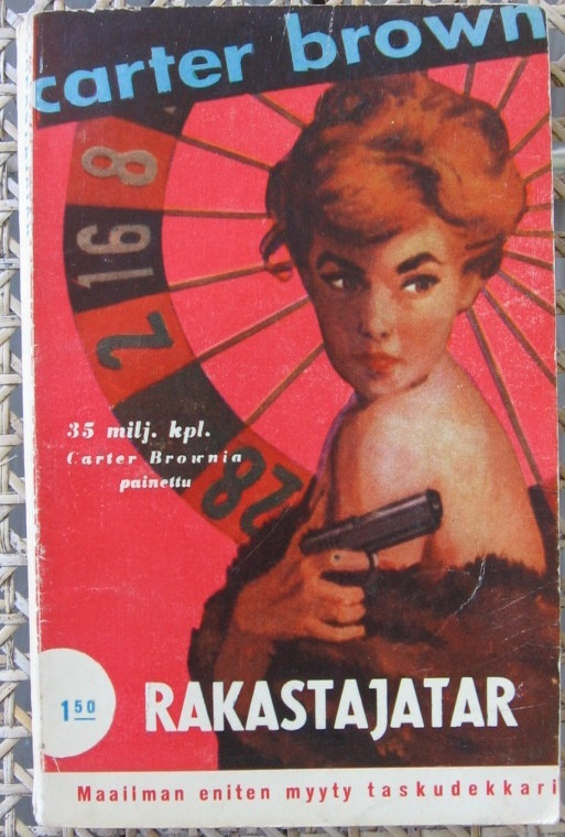 Carter Brown 26: Rakastajatar, 176 s.