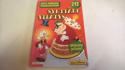 Aku Ankan taskukirja 212 Synttäriyllätys