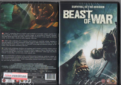 beast of war (9 870) UUSI -FI- DVD 2025 hai,