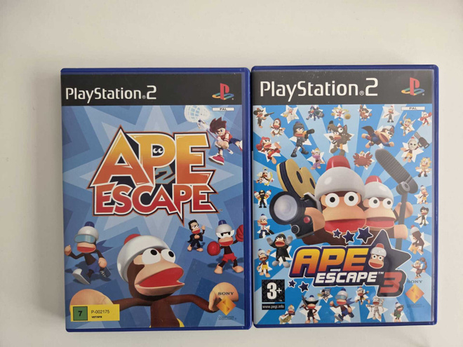 Ape escape 2 ja 3