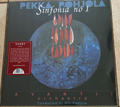 Pekka Pohjola, Avanti Orchestra-Sinfonia No 1, LP,, punainen