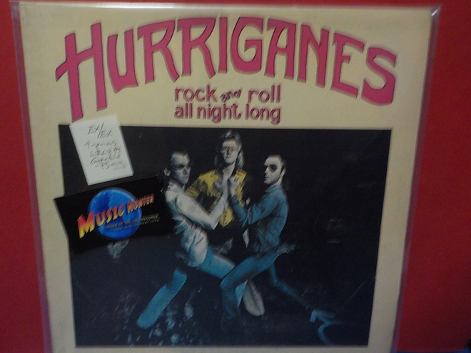 HURRIGANES - ROCK AND ROLL ALL NIGHT LONG 1. PAINOS EX/EX LP
