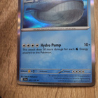 Wailord #41 Pokemon Journey Together RARE card - pikkukuva 1
