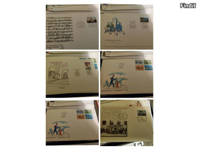 12 kpl Fdc