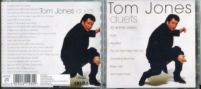 TOM JONES . CD-LEVY . DUETS