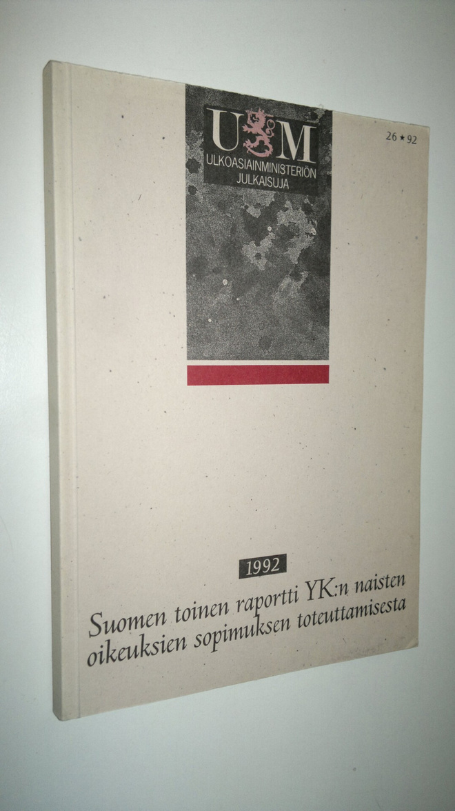 Suomen toinen raportti YK:n naisten oikeuksien sopimuksen...