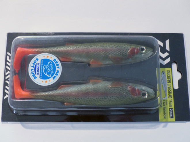 DAIWA Duckfin Liveshad 15cm, 28g Väri: Live Rainbow Trout