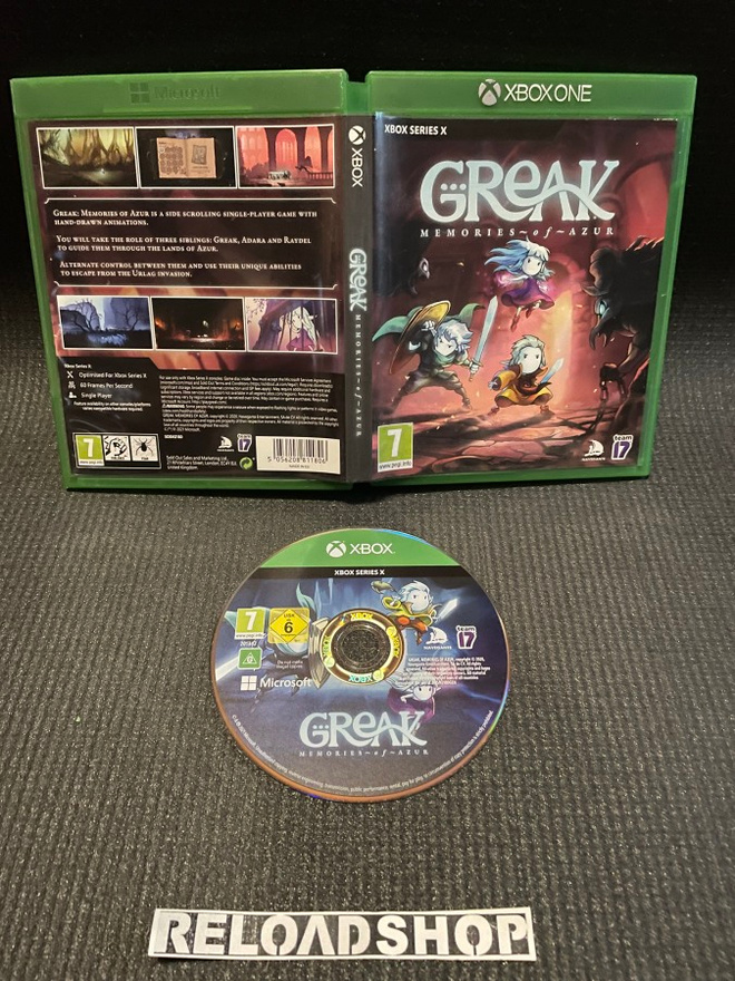 Greak Memories Of Azur Xbox Series X