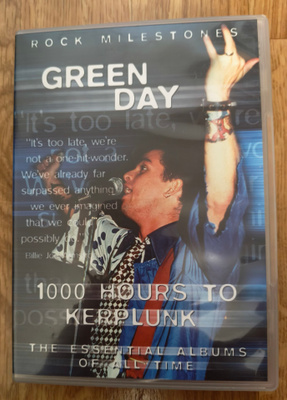 Rock Milestones : Green Day - 1000 Hours To Kerplunk - DVD