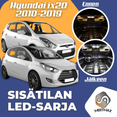 Hyundai ix20 Sisätilan LED-sarja 8-osainen