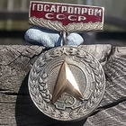 CCCR Kunniamerkki. Halkaisija - 43 mm. Ehjä lukitus ja emali - pikkukuva 4