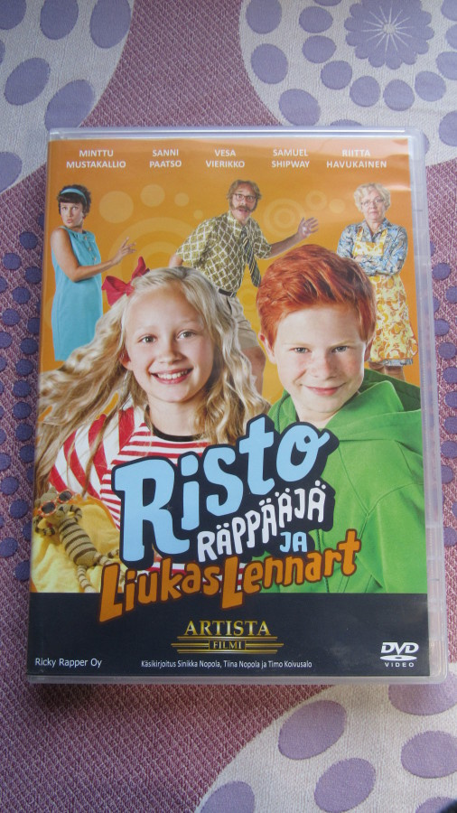 Risto Räppääjä ja liukas Lennart DVD