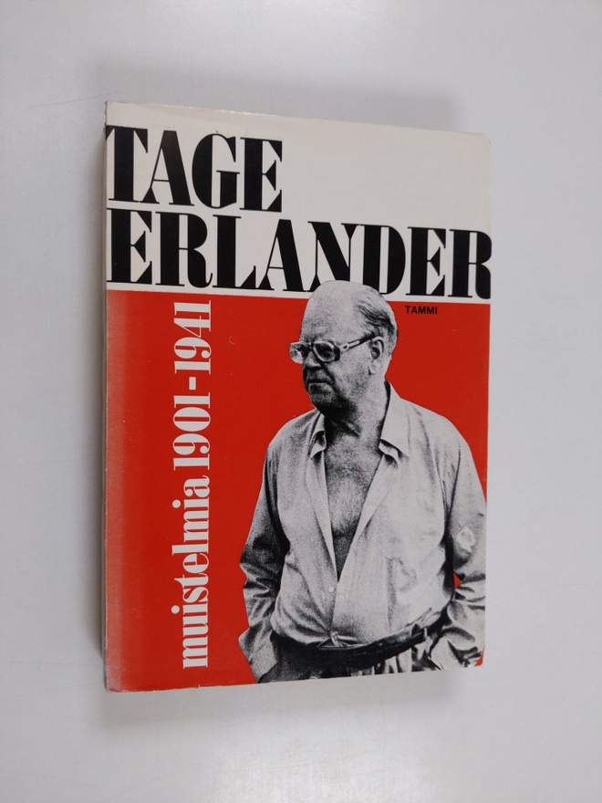 Tage Erlander : Muistelmia 1901-1941