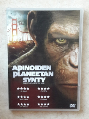 Apinoiden planeetan synty (2011), DVD.