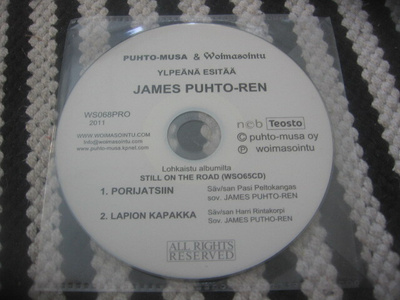James Puhto-Ren - Porijatsiin (promo cds)
