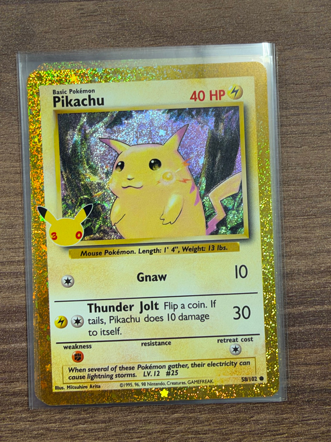 Pokemon Pikachu (30C BS 58)