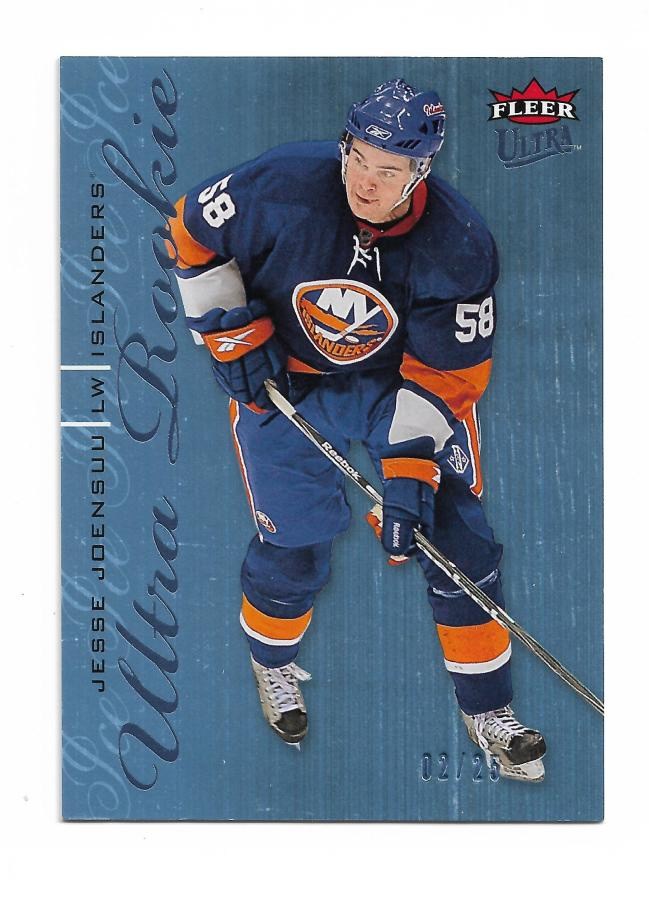 2009-10 Fleer Ultra Ice Medallion /25 #220 Jesse Joensuu