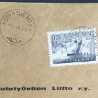 Kirjattu kirje KUIVANIEMI as. - Helsinki/KALLIO 1964 - pikkukuva 3