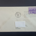 USA - Suomi. Kulkenut FDC 1950 - pikkukuva 1