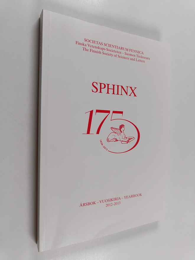Societas scientiarum Fennica : Sphinx Årsbok - Vuosikirja...