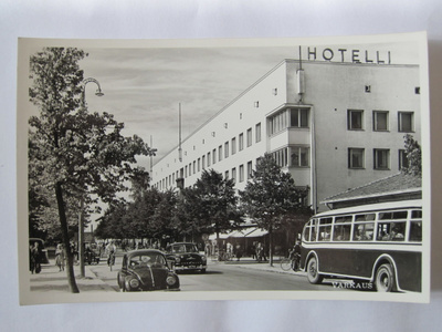VANHA Postikortti Varkaus 1950-luku Alkup.Mallikappale