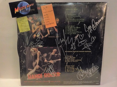 HANOI ROCKS-ORIENTAL BEAT/BANGKOK.. 2LP+KOKO BÄNDIN NIMMARIT