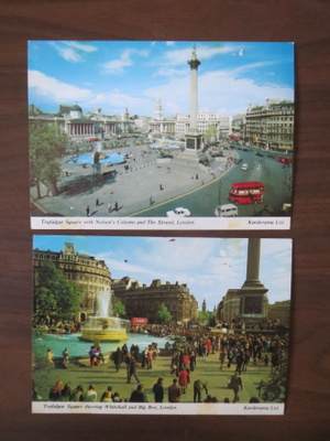 Trafalgar Square, London 1970-luku