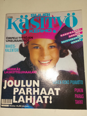 Suuri käsityö 11/1989- mm. nuken vaatteita